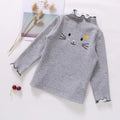 Dětstký svetr s motivem kočičky