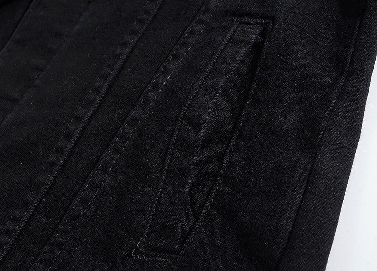 Barevná pánská džínová bunda
