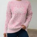 Krásný svetr s norským vzorem