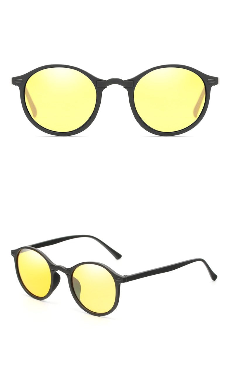 Kulaté sluneční brýle