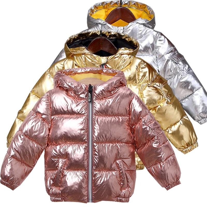 Lesklá zimní bunda (Výprodej)