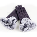 Teplé elegantní rukavice