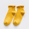 Nízké jednobarevné ponožky