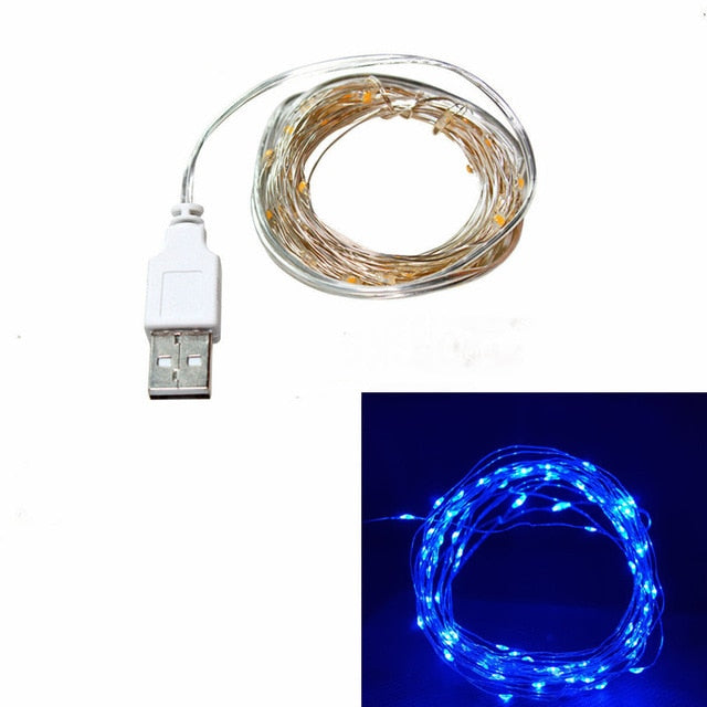 Svítící LED řetěz