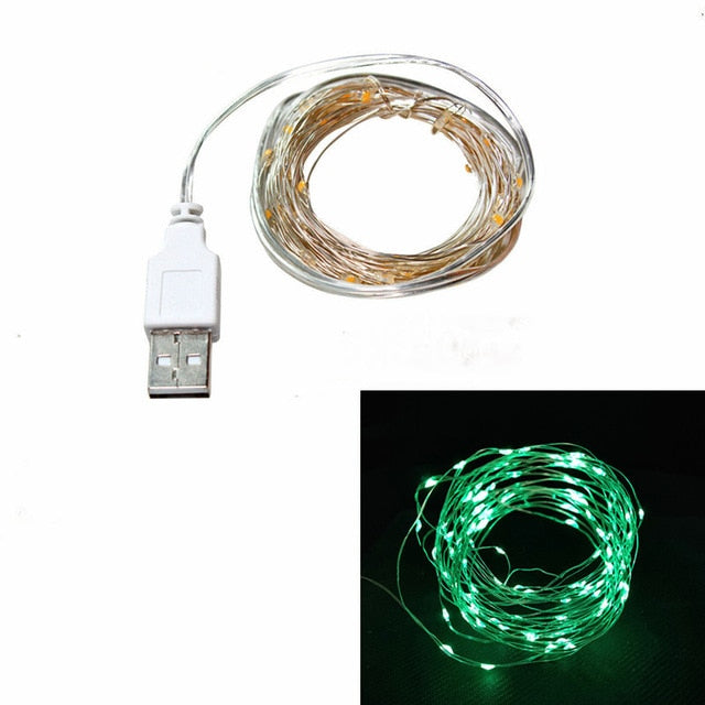 Svítící LED řetěz