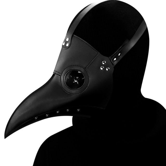 Středověká maska ptáka