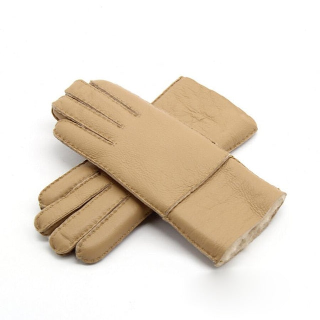 Teplé zimní rukavice