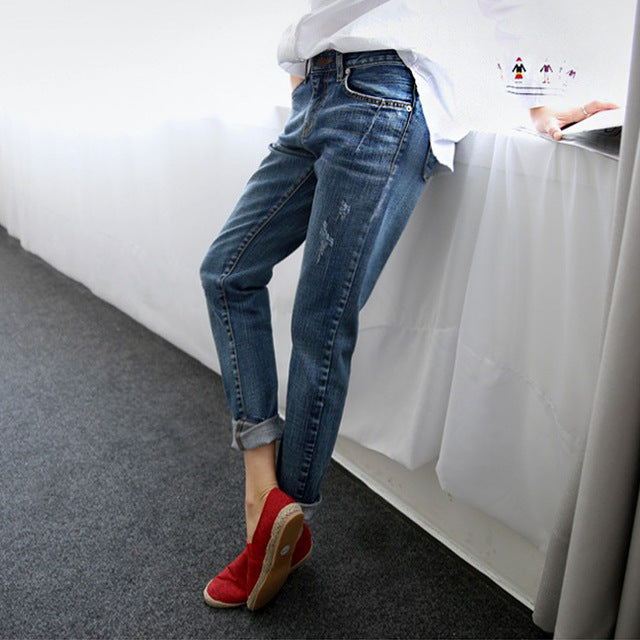 Vintage džíny s kapsami