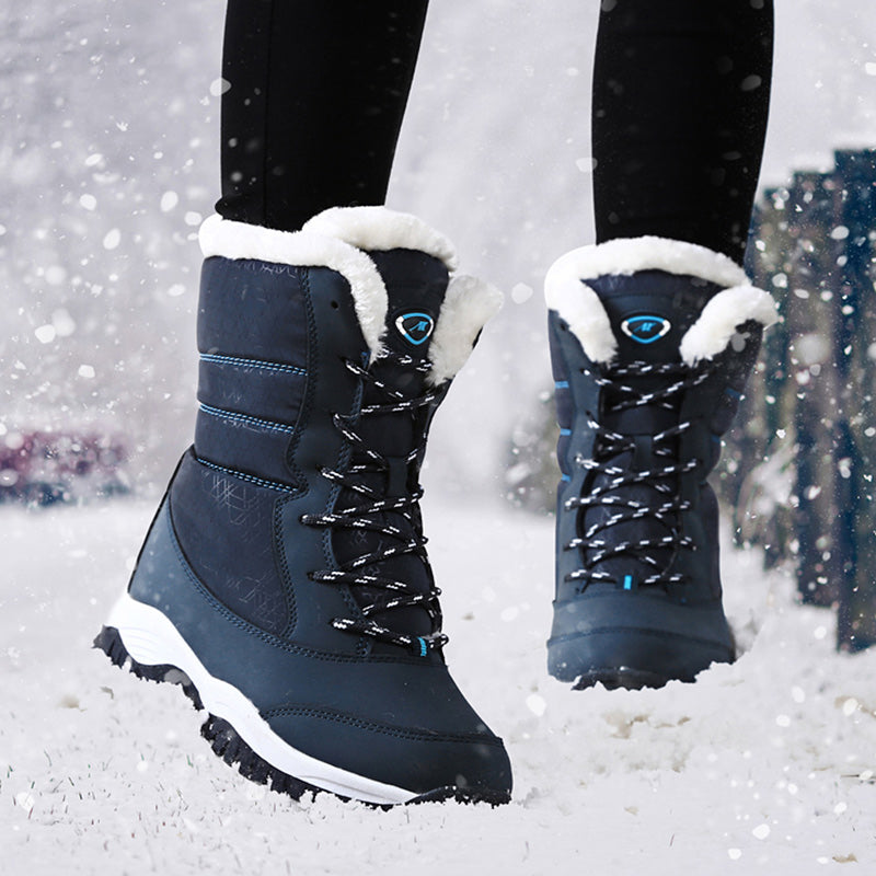 Dámské zimní voděodolné kotníkové boty