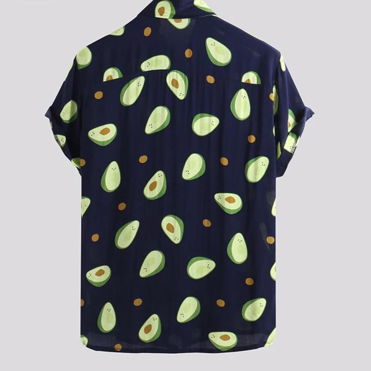 Pánská košile s motivem avokáda